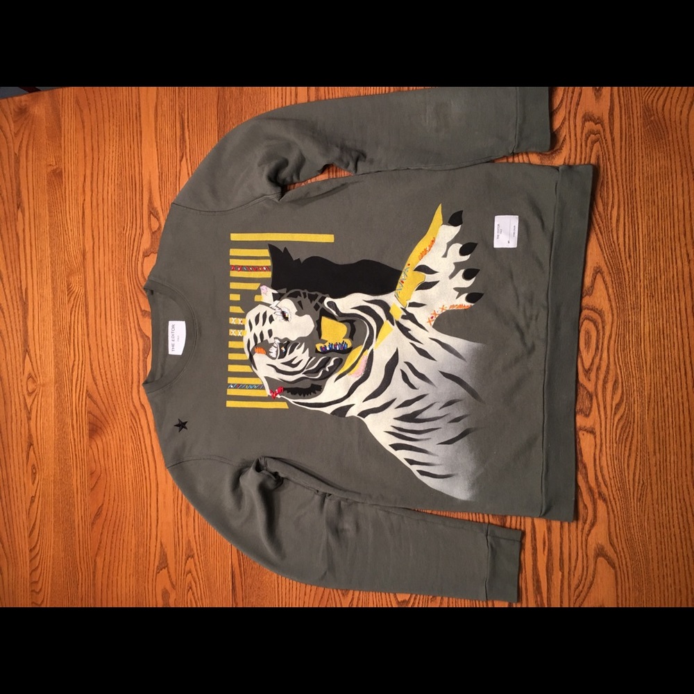 Italian designer- The Editor Crewneck Sweatshirt